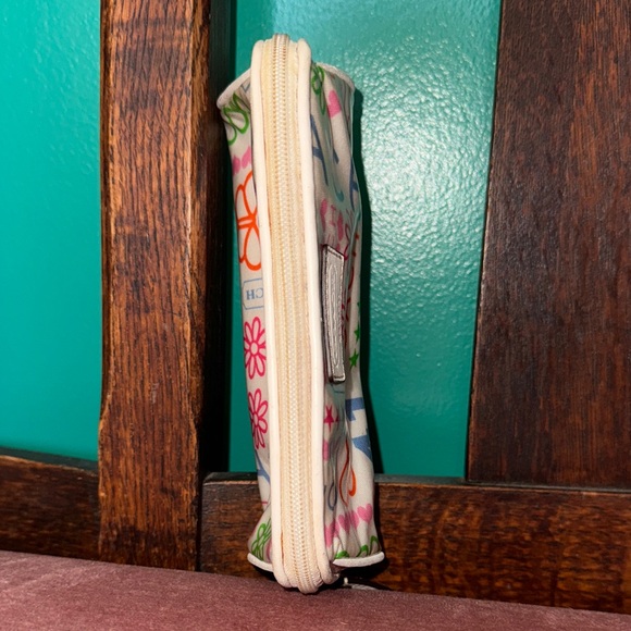 🌸☀️🌼🐝Coach Colorful Small Makeup Bag - Picture 7 of 10